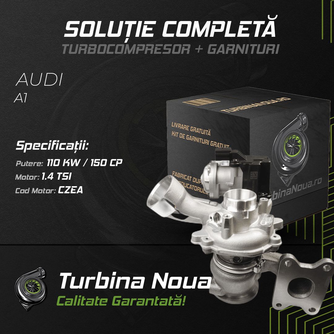 Turbina AUDI A1 1.4 TSI 110 KW / 150 CP Noua - Image 2