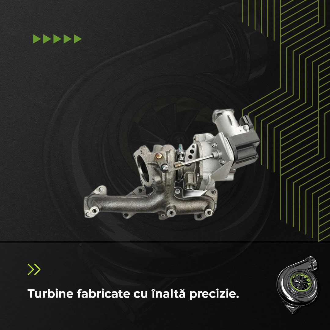 Turbina AUDI A3 Kabriolets 1.2 TFSI 77 KW / 105 CP Noua - Image 3