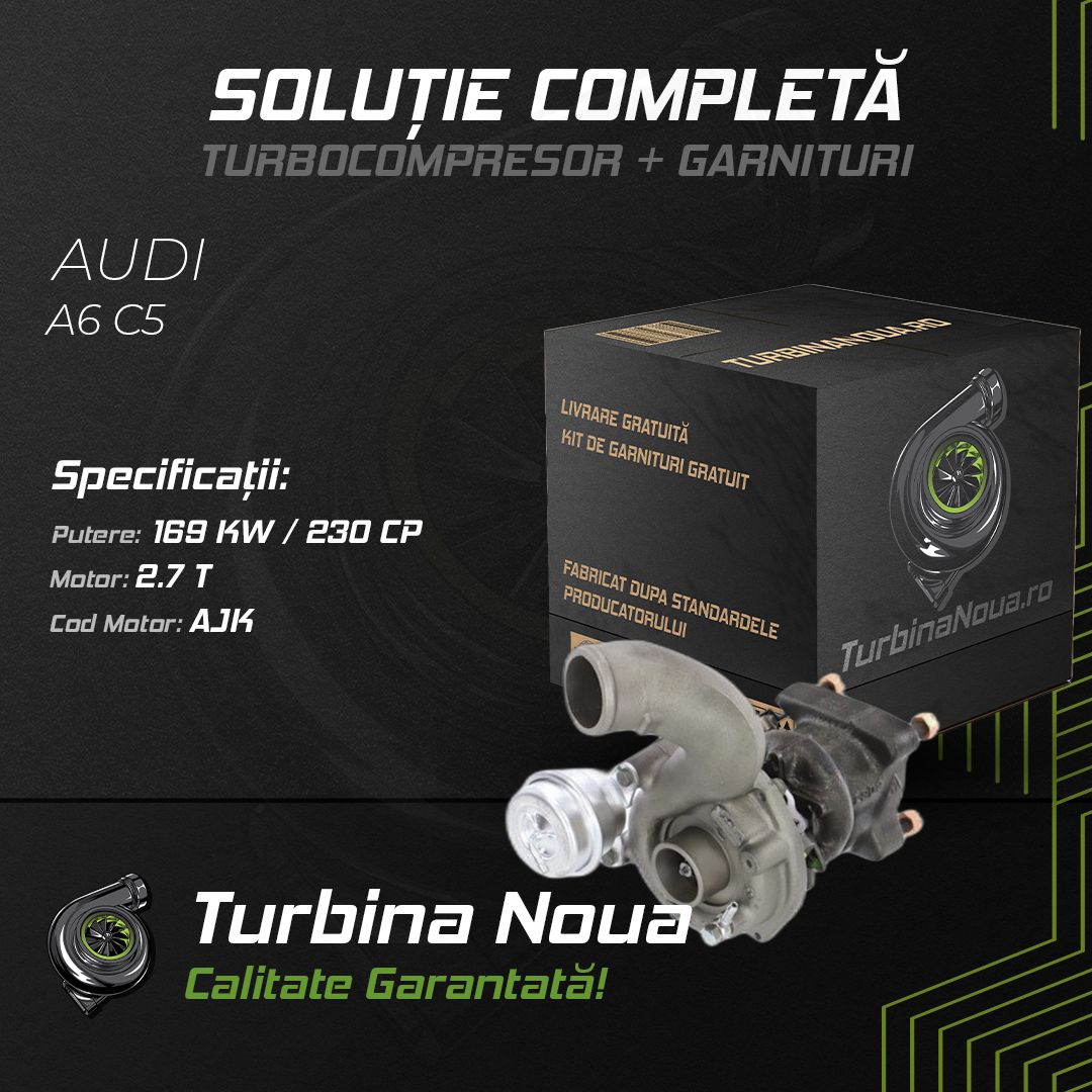 Turbina AUDI A6 C5 2.7 T 169 KW / 230 CP Noua - Image 2