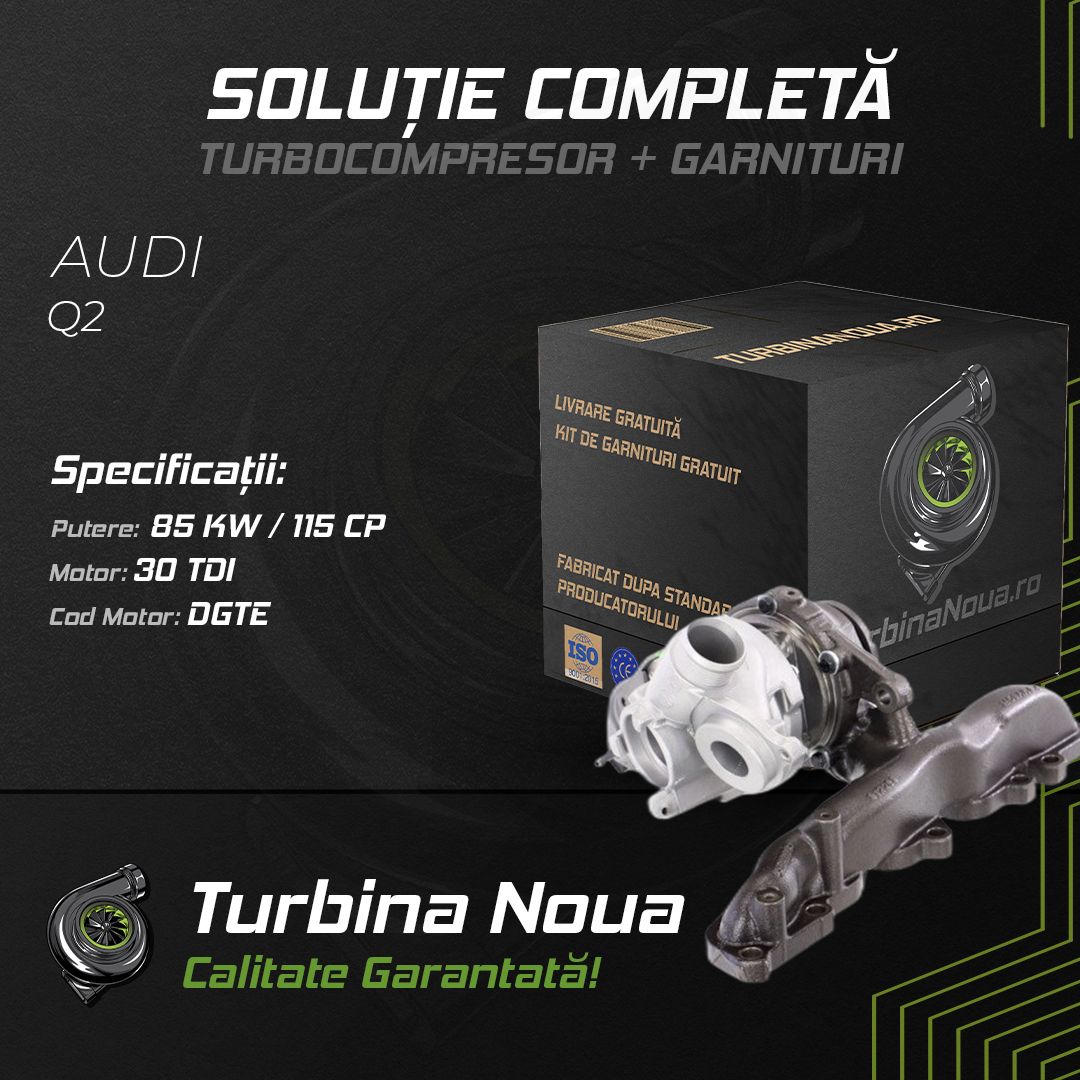 Turbina AUDI Q2 30 TDI 85 KW / 115 CP Noua - Image 2
