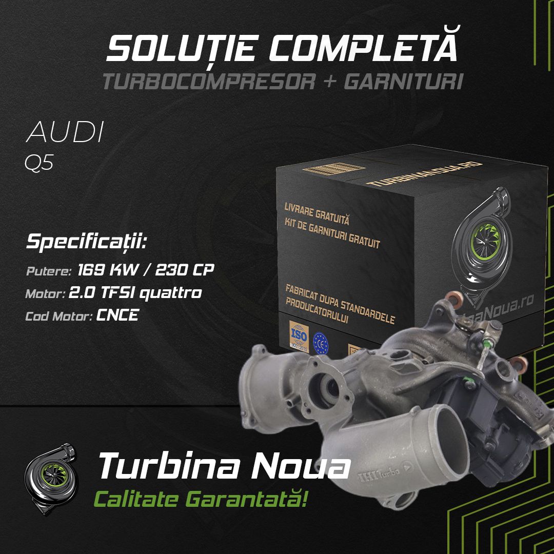 Turbina AUDI Q5 2.0 TFSI quattro 169 KW / 230 CP Noua - Image 2