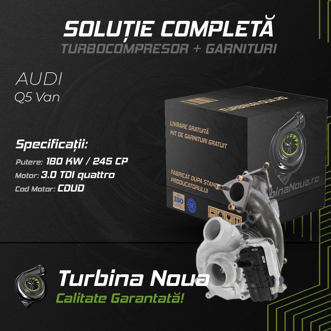 Turbina AUDI Q5 Van 3.0 TDI quattro 180 KW / 245 CP Noua - Image 2