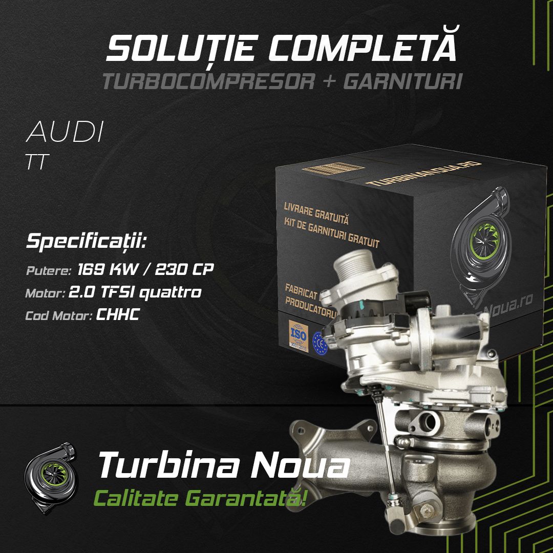 Turbina AUDI TT 2.0 TFSI quattro 169 KW / 230 CP Noua - Image 2