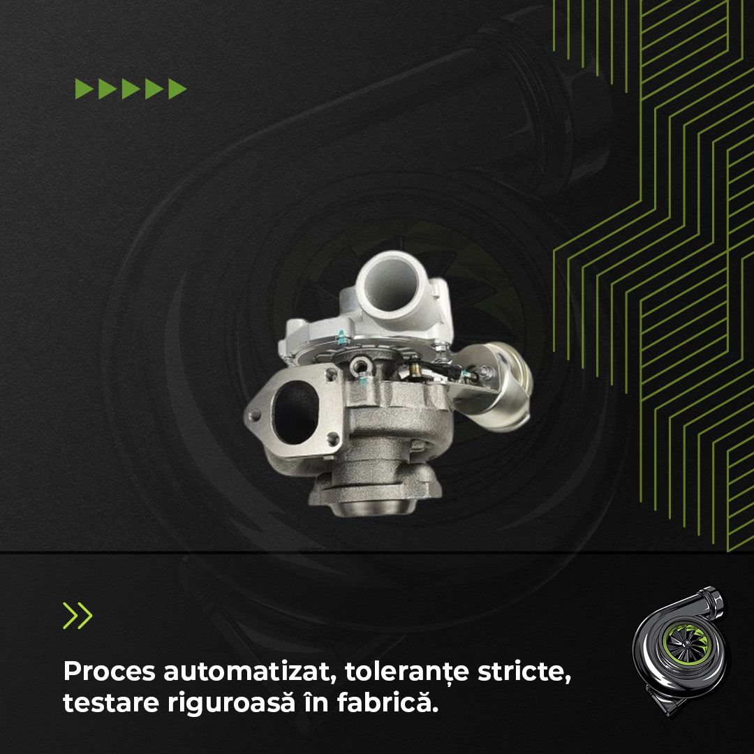 Turbina BMW 5 Touring (E39) 525 d 120 KW / 163 CP Noua - Image 4