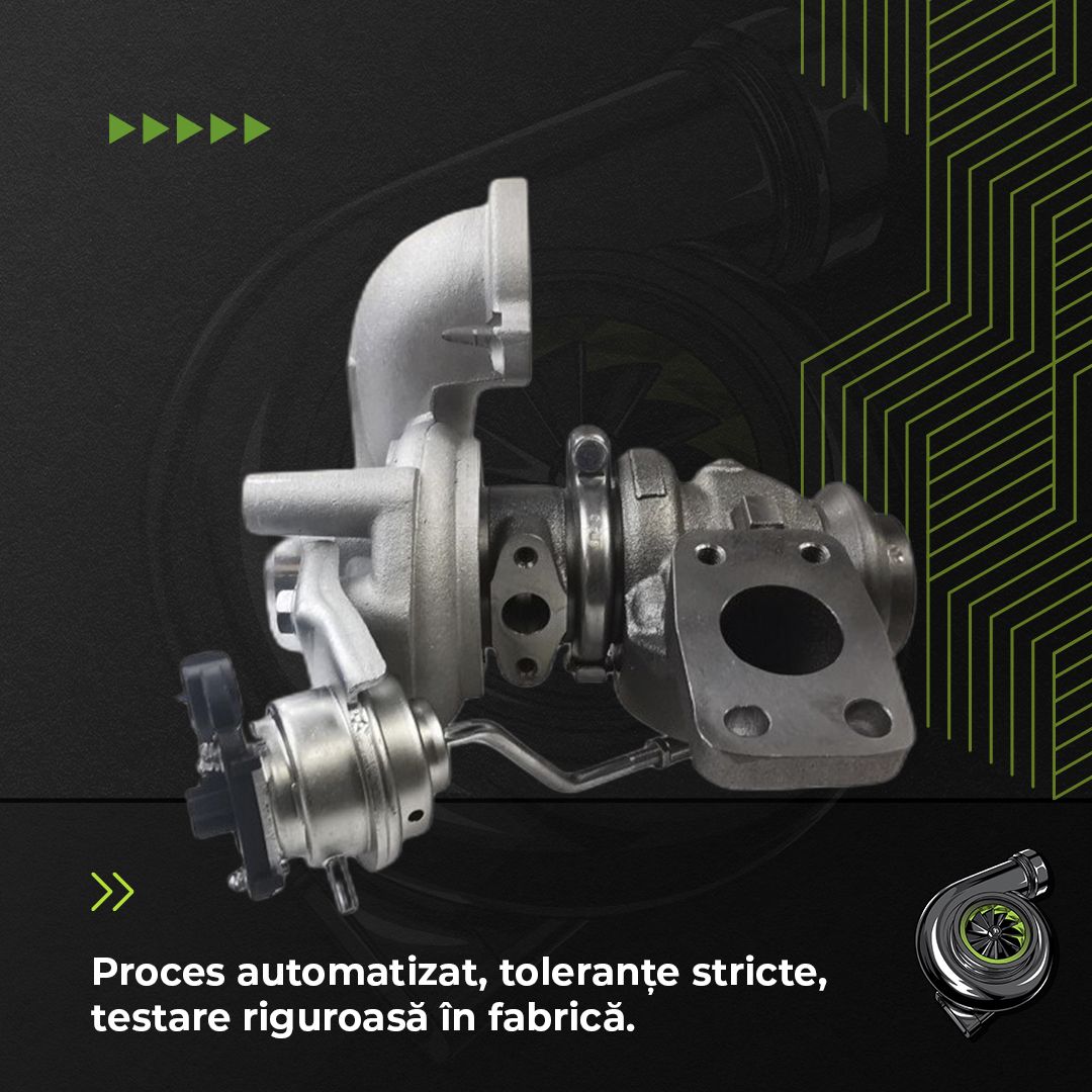 Turbina CITROEN BERLINGO 1.6 HDi 90 66 KW / 90 CP Noua - Image 4