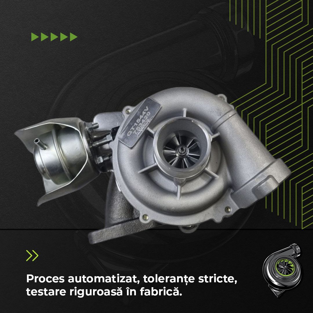 Turbina CITROEN C4 I 1.6 HDi 66 KW / 90 CP Noua - Image 4
