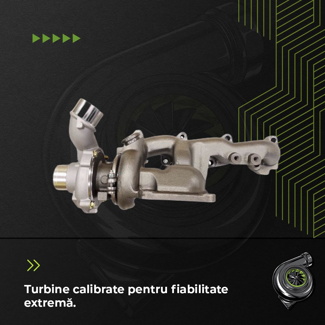 Turbina FORD FIESTA IV 1.8 DI 55 KW / 75 CP Noua - Image 6
