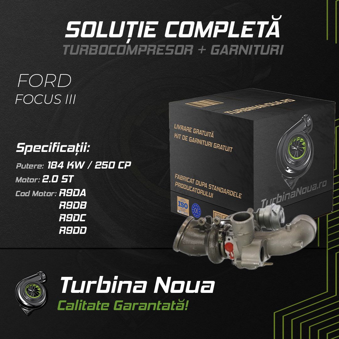 Turbina FORD FOCUS III 2.0 ST 184 KW / 250 CP Noua - Image 2