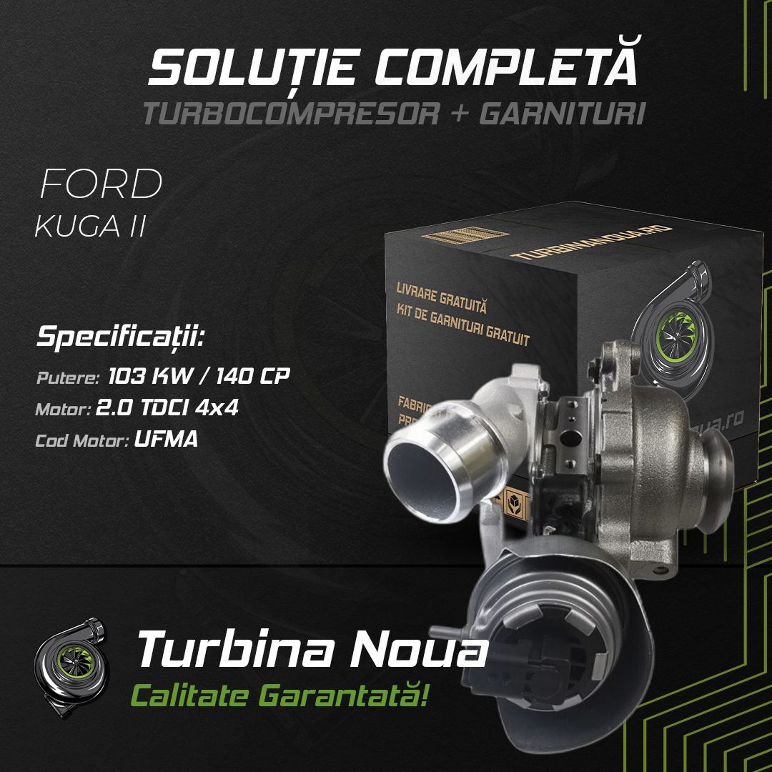 Turbina FORD KUGA II 2.0 TDCi 4x4 103 KW / 140 CP Noua - Image 2