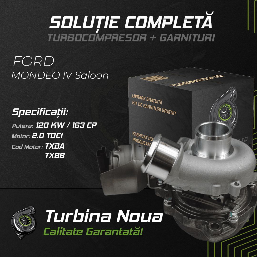 Turbina FORD MONDEO IV Saloon 2.0 TDCi 120 KW / 163 CP Noua - Image 2