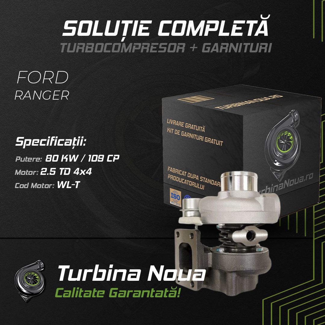 Turbina FORD RANGER 2.5 TD 4x4 80 KW / 109 CP Noua - Image 2