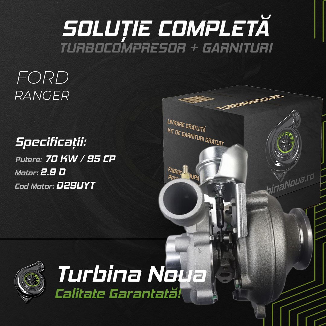 Turbina FORD RANGER 2.9 D 70 KW / 95 CP Noua - Image 2