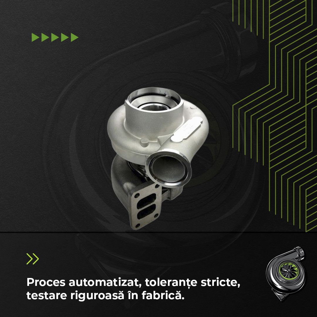 Turbina IVECO EUROCARGO I-III 150 E 21 tector; 150 E 21 P tector; 150 E 21 FP te 154 KW / 209 CP Noua - Image 4