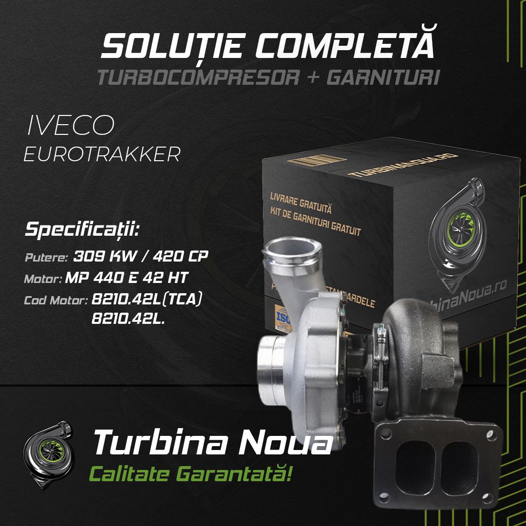 Turbina IVECO EUROTRAKKER MP 440 E 42 HT 309 KW / 420 CP Noua - Image 2
