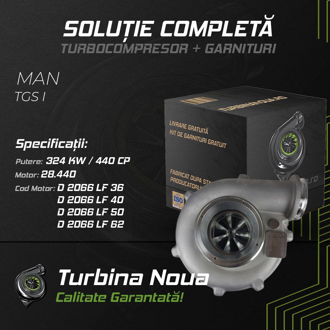 Turbina MAN TGS I 28.440 324 KW / 440 CP Noua - Image 2