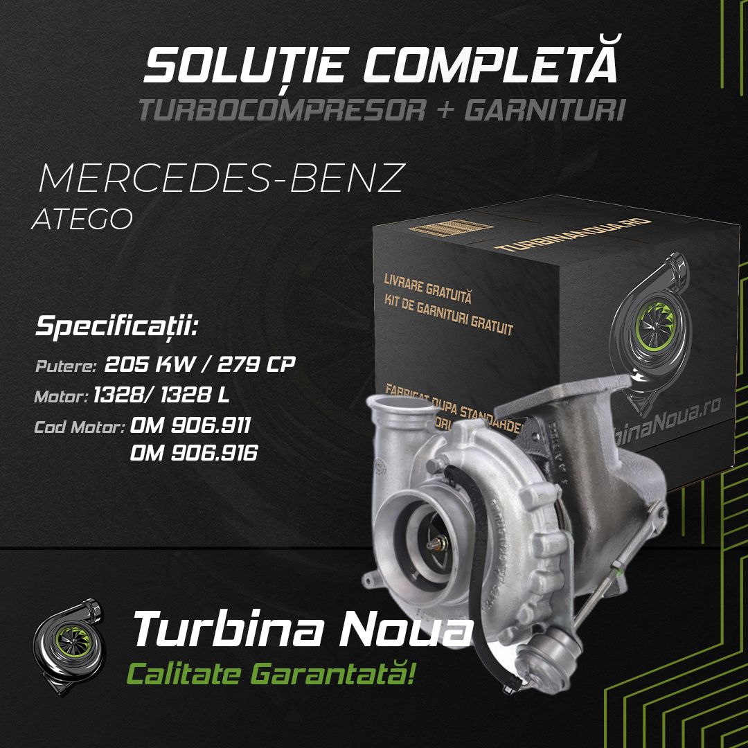 Turbina MERCEDES-BENZ ATEGO 1328; 1328 L 205 KW / 279 CP Noua - Image 2