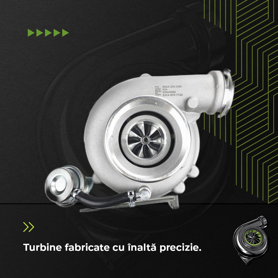 Turbina MERCEDES-BENZ ATEGO 2 1622 160 KW / 218 CP Noua - Image 3