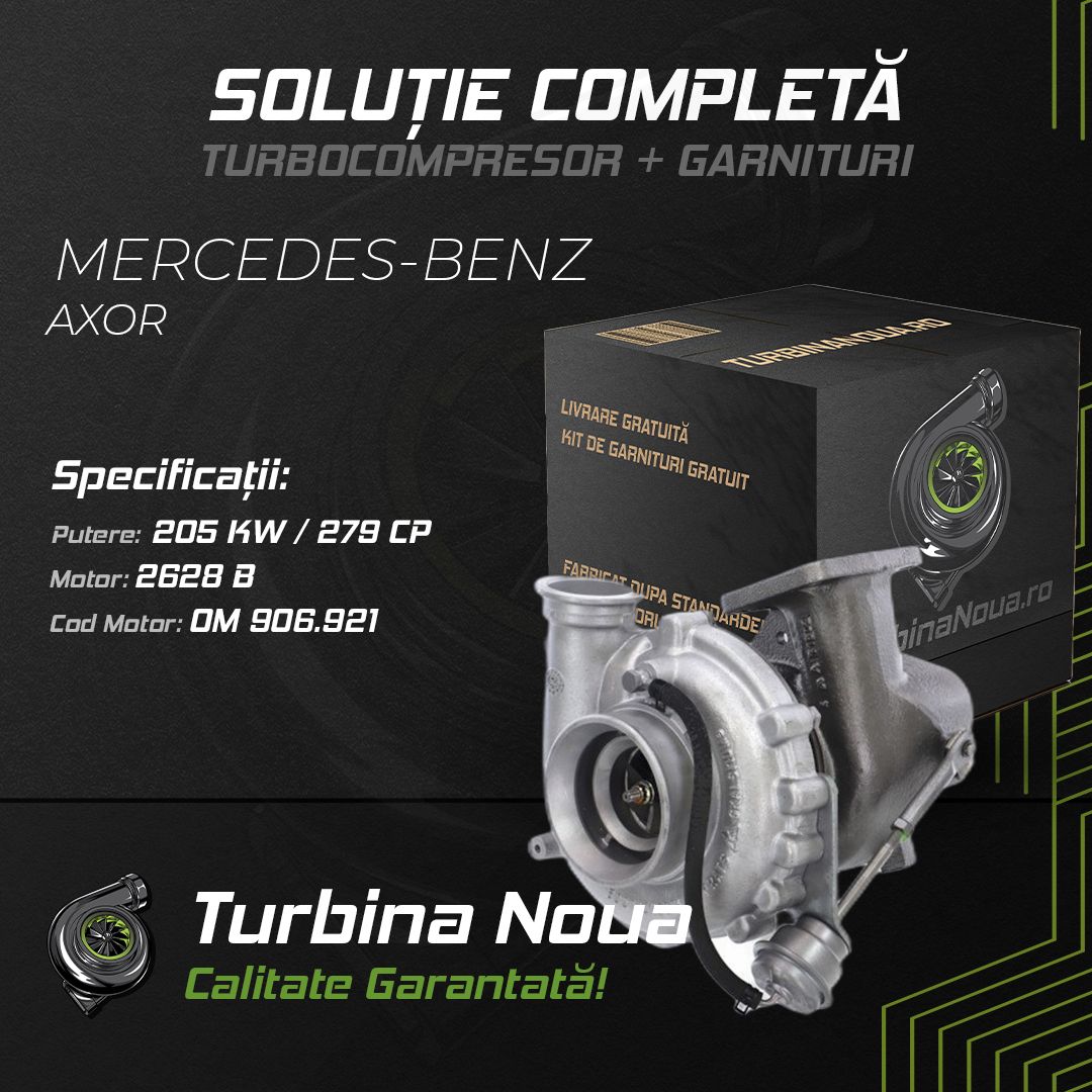 Turbina MERCEDES-BENZ AXOR 2628 B 205 KW / 279 CP Noua - Image 2
