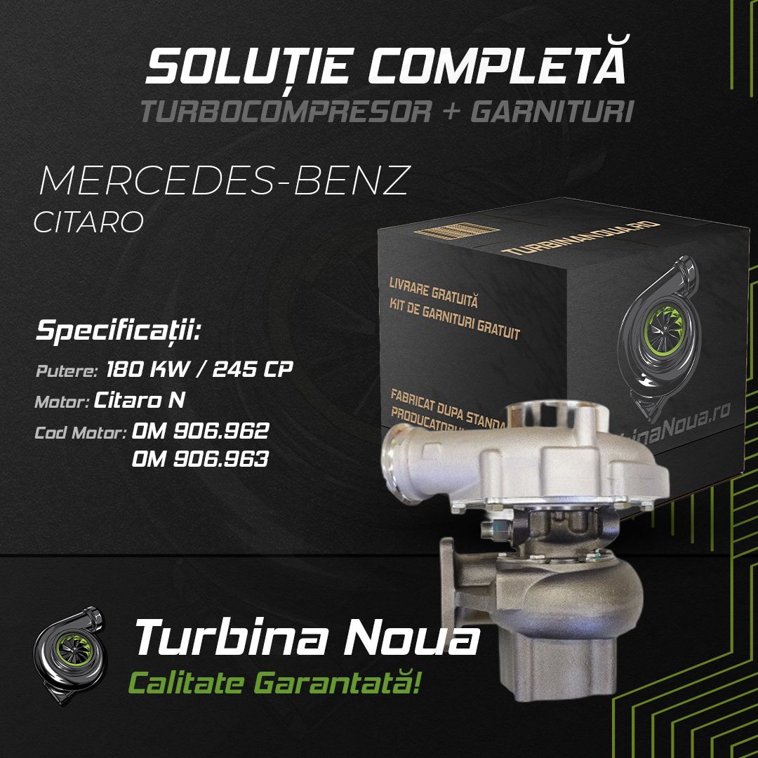 Turbina MERCEDES-BENZ CITARO Citaro N 180 KW / 245 CP Noua - Image 2