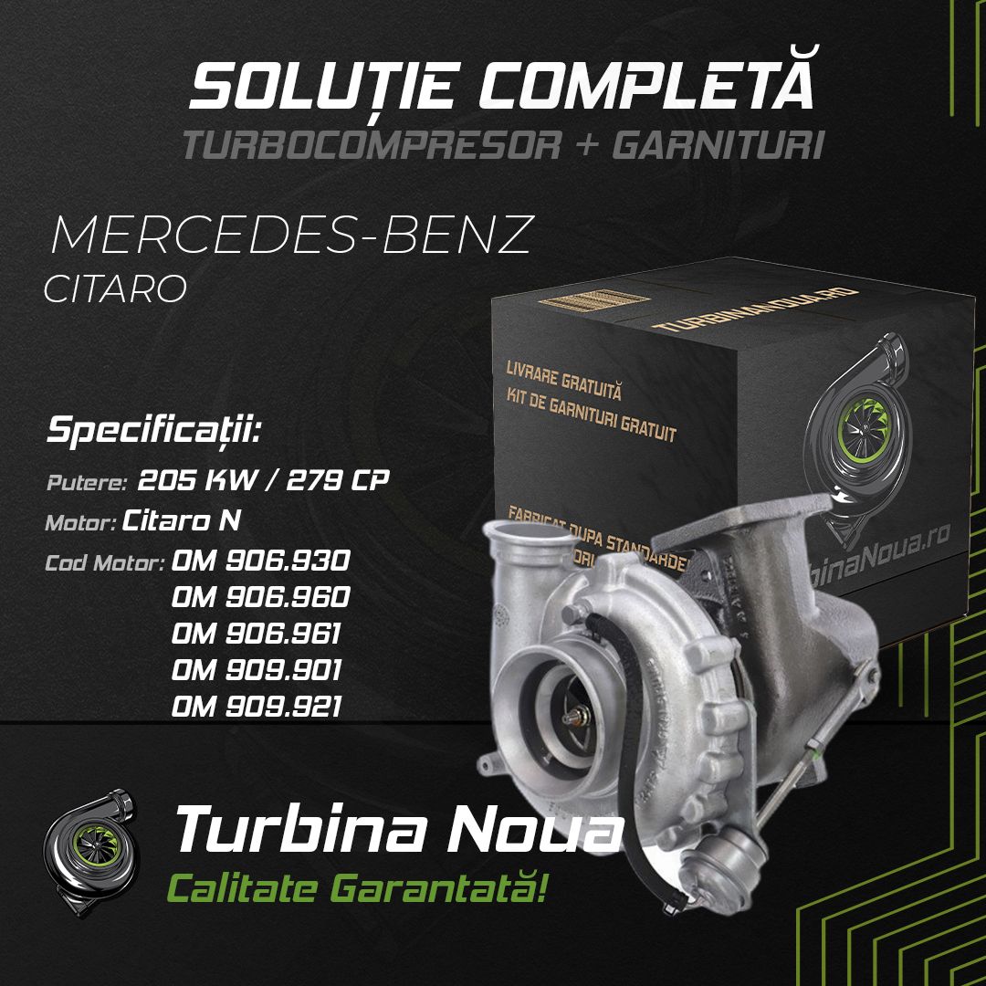 Turbina MERCEDES-BENZ CITARO Citaro N 205 KW / 279 CP Noua - Image 2