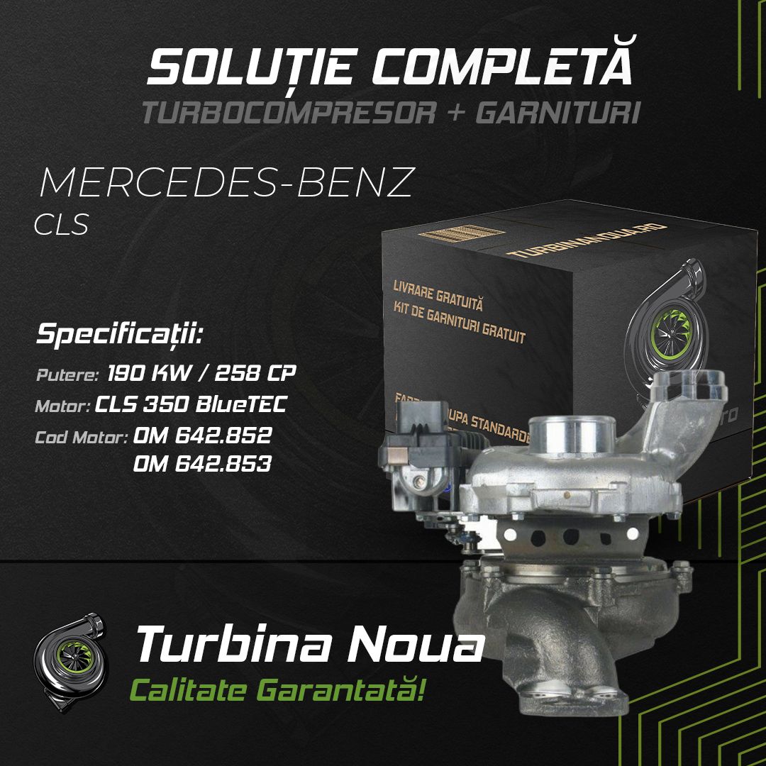 Turbina MERCEDES-BENZ CLS CLS 350 BlueTEC / d 190 KW / 258 CP Noua - Image 2