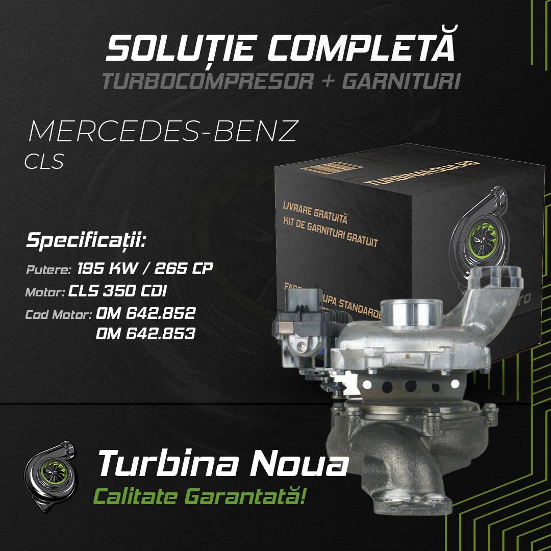 Turbina MERCEDES-BENZ CLS CLS 350 CDI / d 195 KW / 265 CP Noua - Image 2