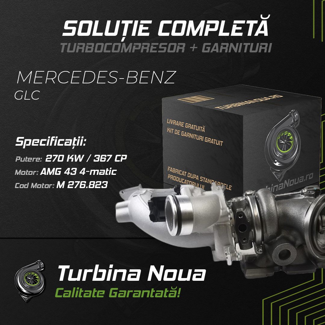 Turbina MERCEDES-BENZ GLC AMG 43 4-matic 270 KW / 367 CP Noua - Image 2