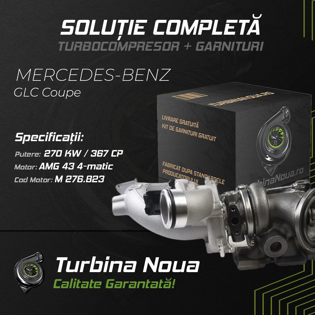Turbina MERCEDES-BENZ GLC Coupe AMG 43 4-matic 270 KW / 367 CP Noua - Image 2