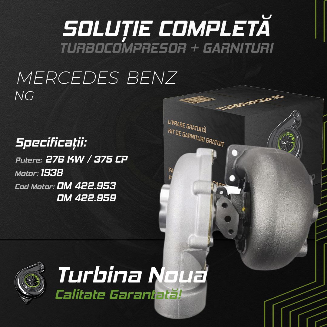 Turbina MERCEDES-BENZ NG 1938 276 KW / 375 CP Noua - Image 2