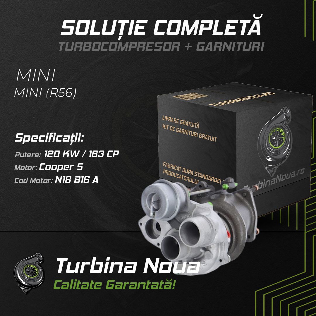 Turbina MINI MINI Cooper S 120 KW / 163 CP Noua - Image 2