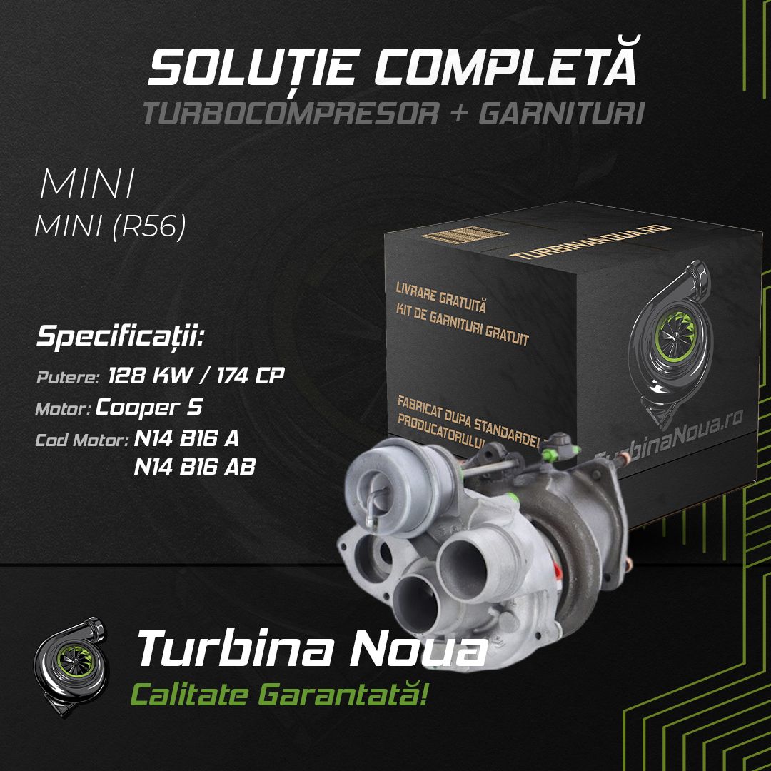 Turbina MINI MINI Cooper S 128 KW / 174 CP Noua - Image 2