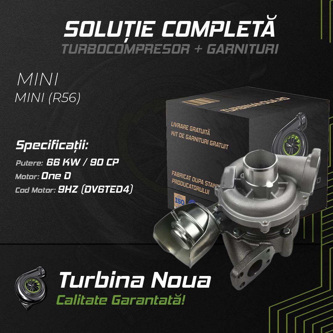 Turbina MINI MINI One D 66 KW / 90 CP Noua - Image 2