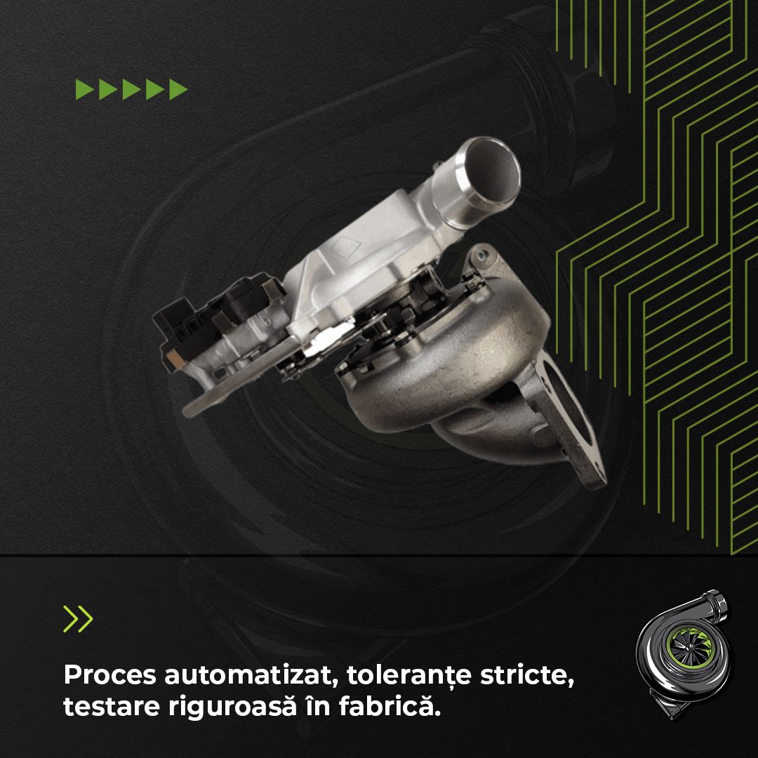 Turbina NISSAN MICRA IV 1.2 59 KW / 80 CP Noua - Image 4