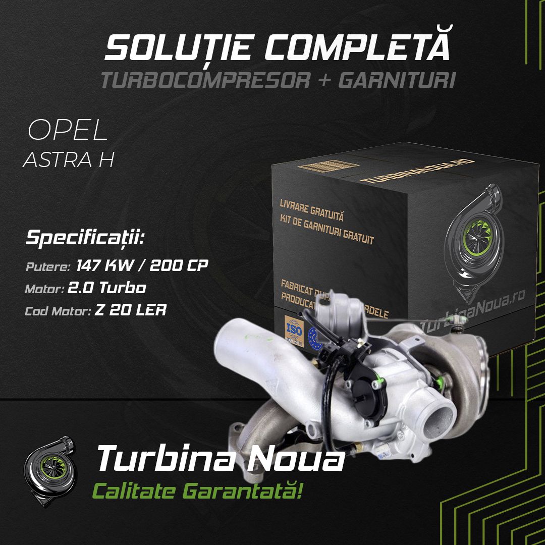 Turbina OPEL ASTRA H 2.0 Turbo 147 KW / 200 CP Noua - Image 2