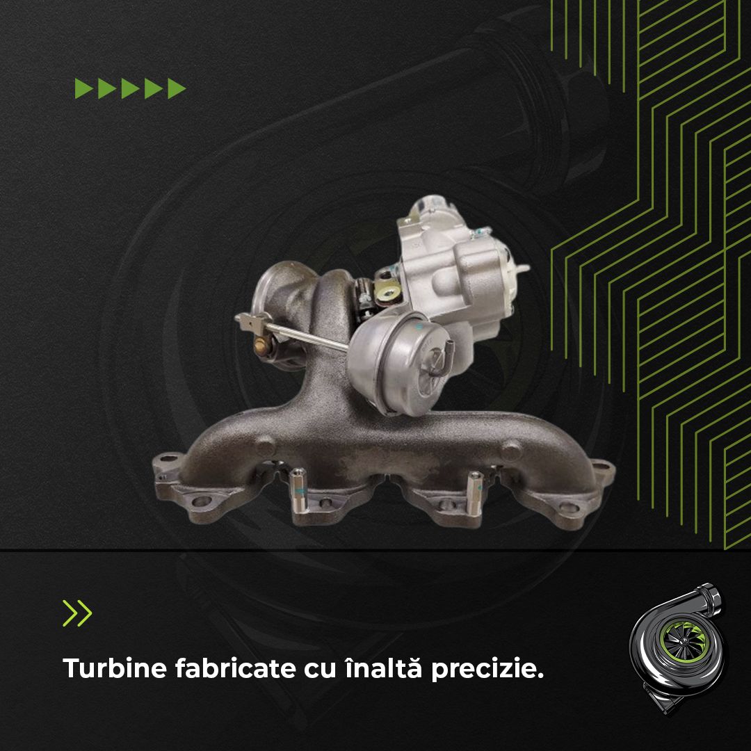 Turbina OPEL CORSA D 1.6 Turbo 155 KW / 211 CP Noua - Image 3