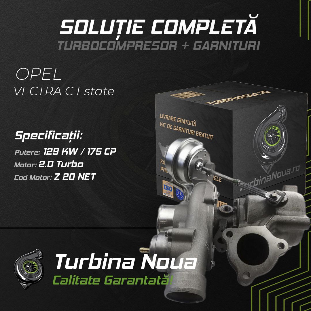 Turbina OPEL VECTRA C Estate 2.0 Turbo 129 KW / 175 CP Noua - Image 2