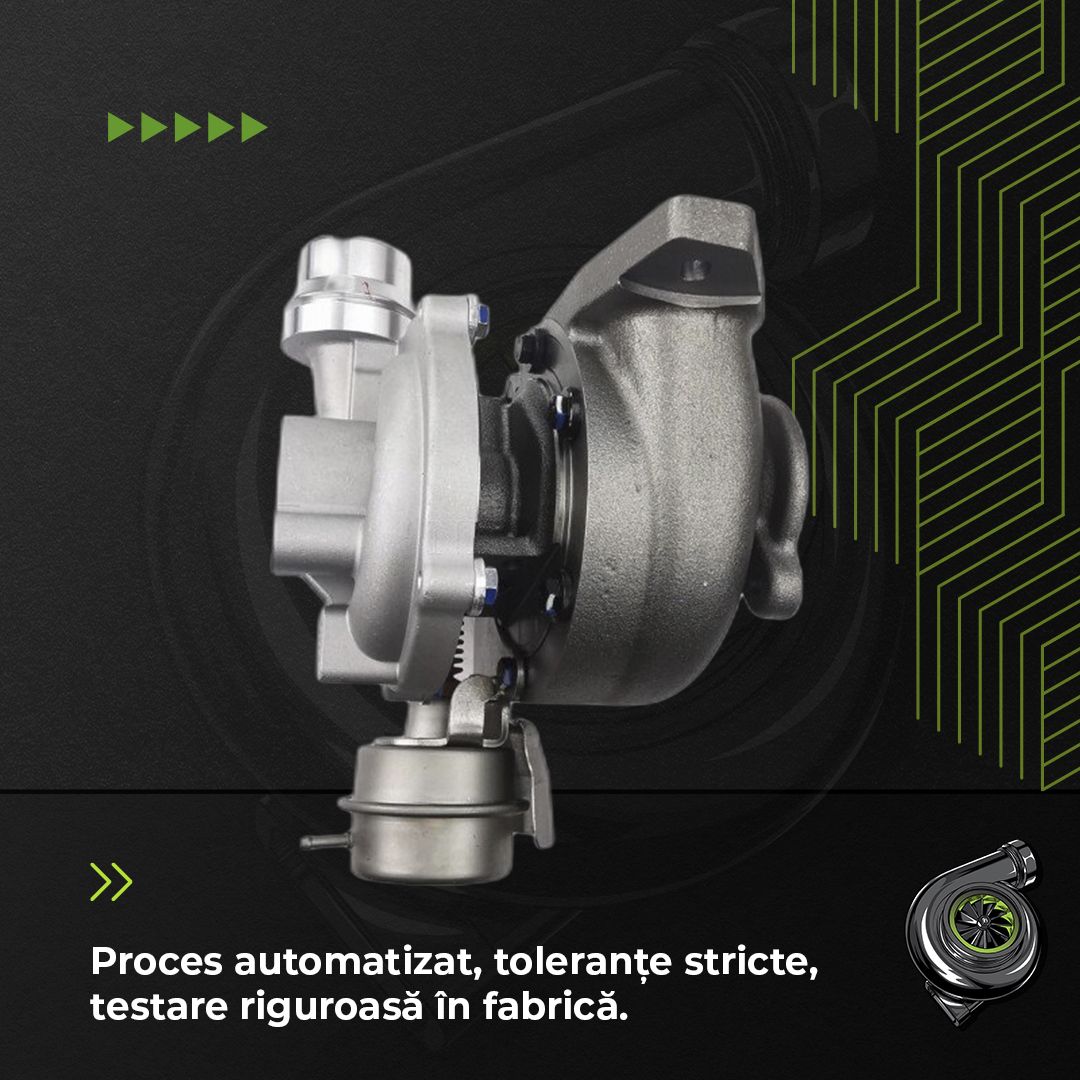 Turbina RENAULT KANGOO Express 1.5 dCi 110 80 KW / 109 CP Noua - Image 4