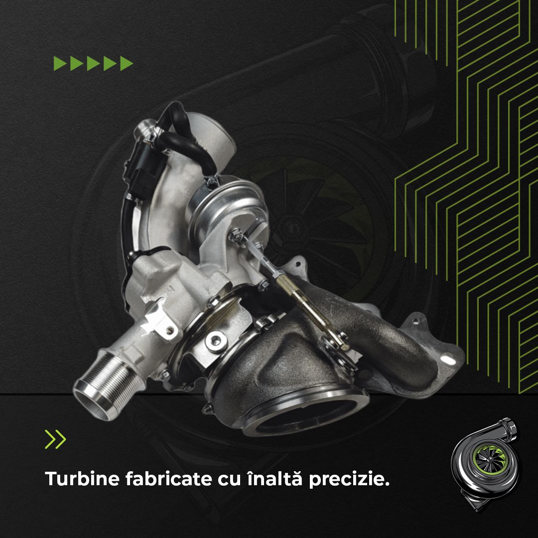 Turbina RENAULT TWINGO I 1.2 16V 55 KW / 75 CP Noua - Image 3