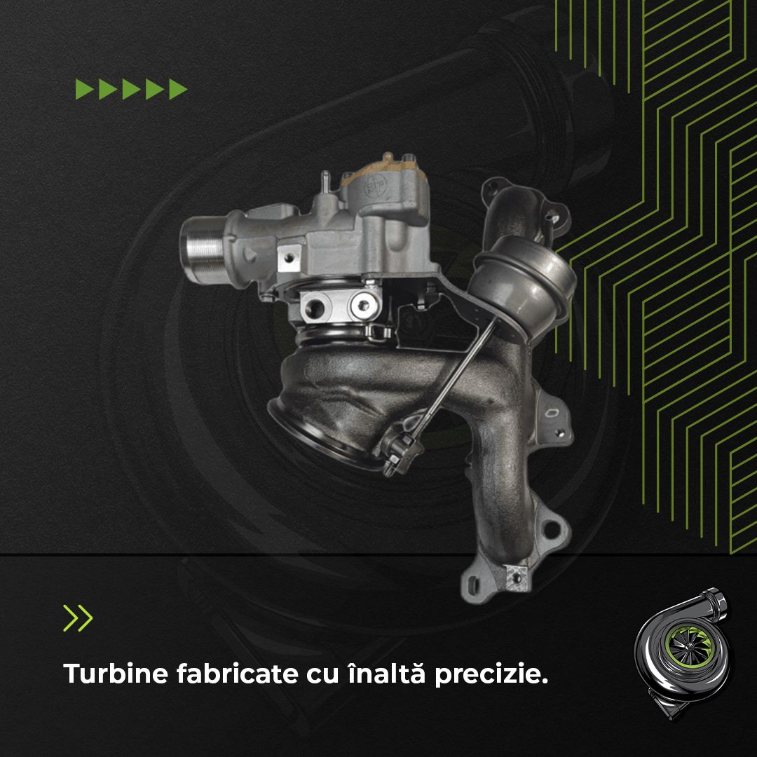 Turbina SAAB 9-5 1.6 Turbo 132 KW / 180 CP Noua - Image 3