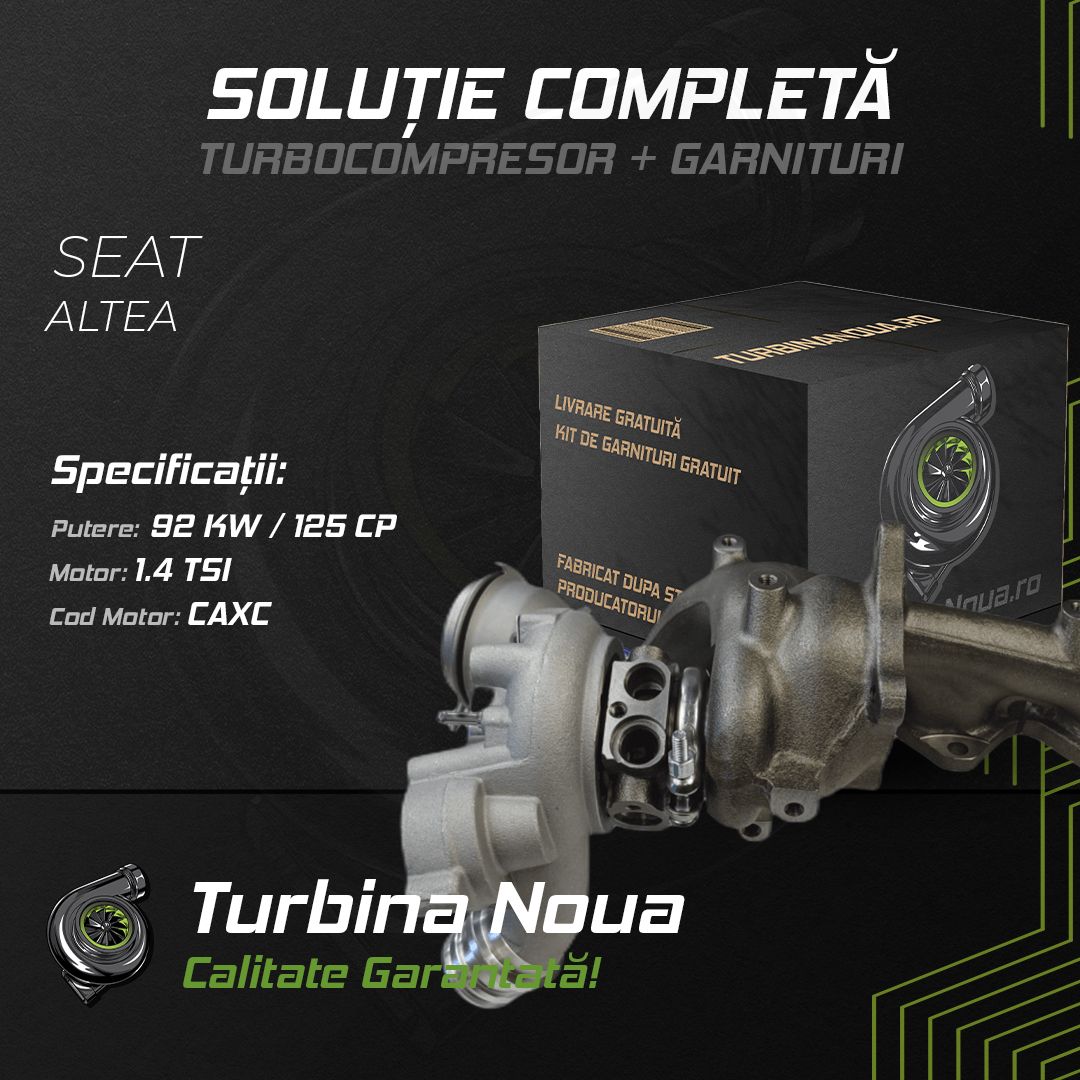Turbina SEAT ALTEA 1.4 TSI 92 KW / 125 CP Noua - Image 2