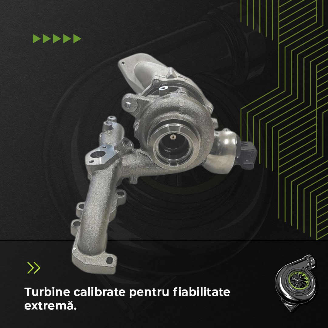 Turbina SKODA OCTAVIA II 2.0 TDI 16V 103 KW / 140 CP Noua - Image 6