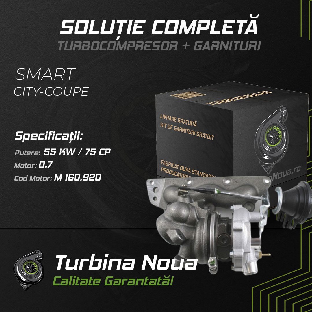 Turbina SMART CITY-COUPE 0.7 55 KW / 75 CP Noua - Image 2
