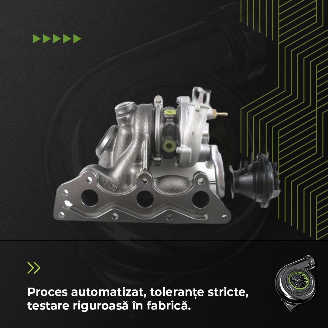 Turbina SMART FORTWO Cabrio 0.7 55 KW / 75 CP Noua - Image 4