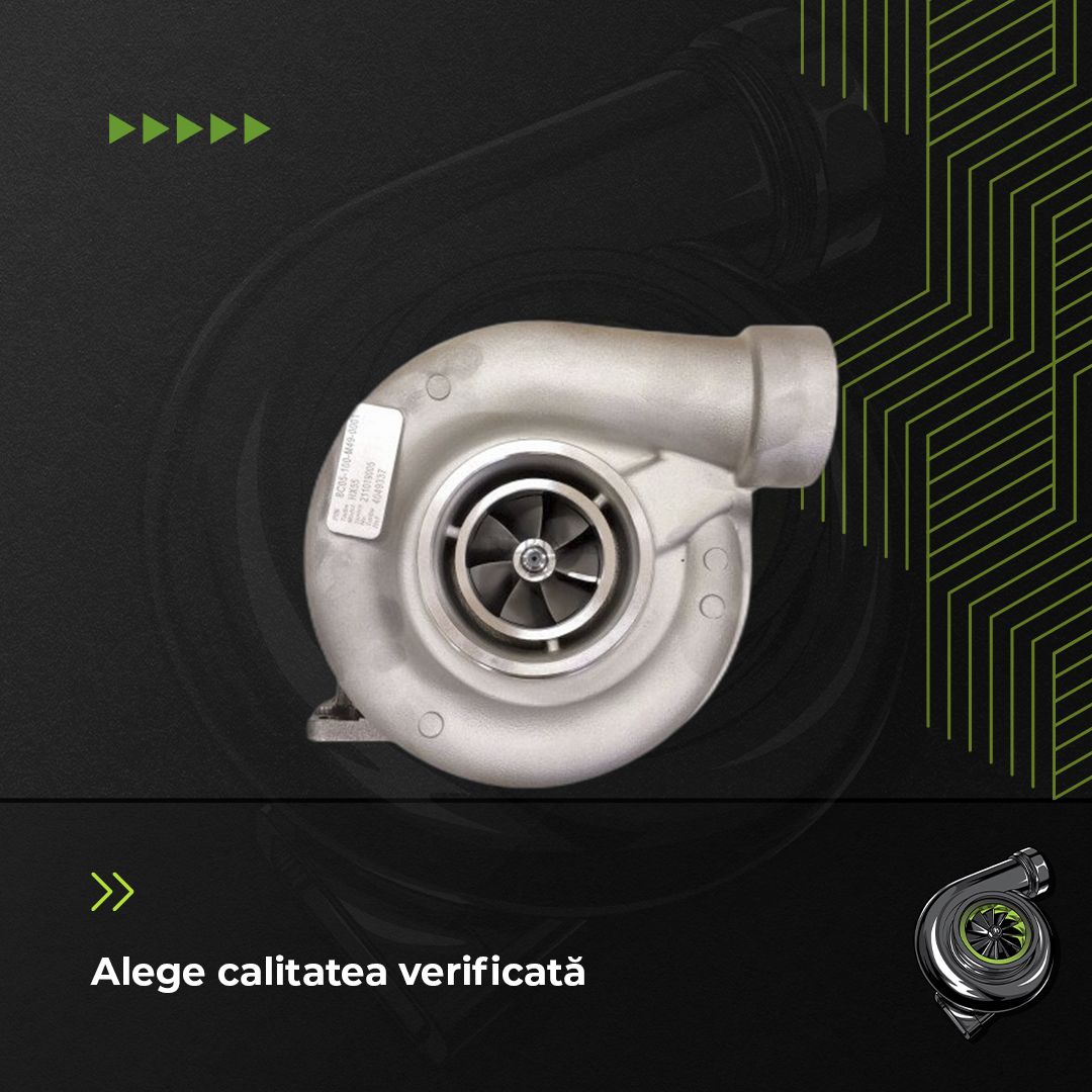 Turbina VOLVO FH12 FH 12/420 309 KW / 420 CP Noua - Image 5