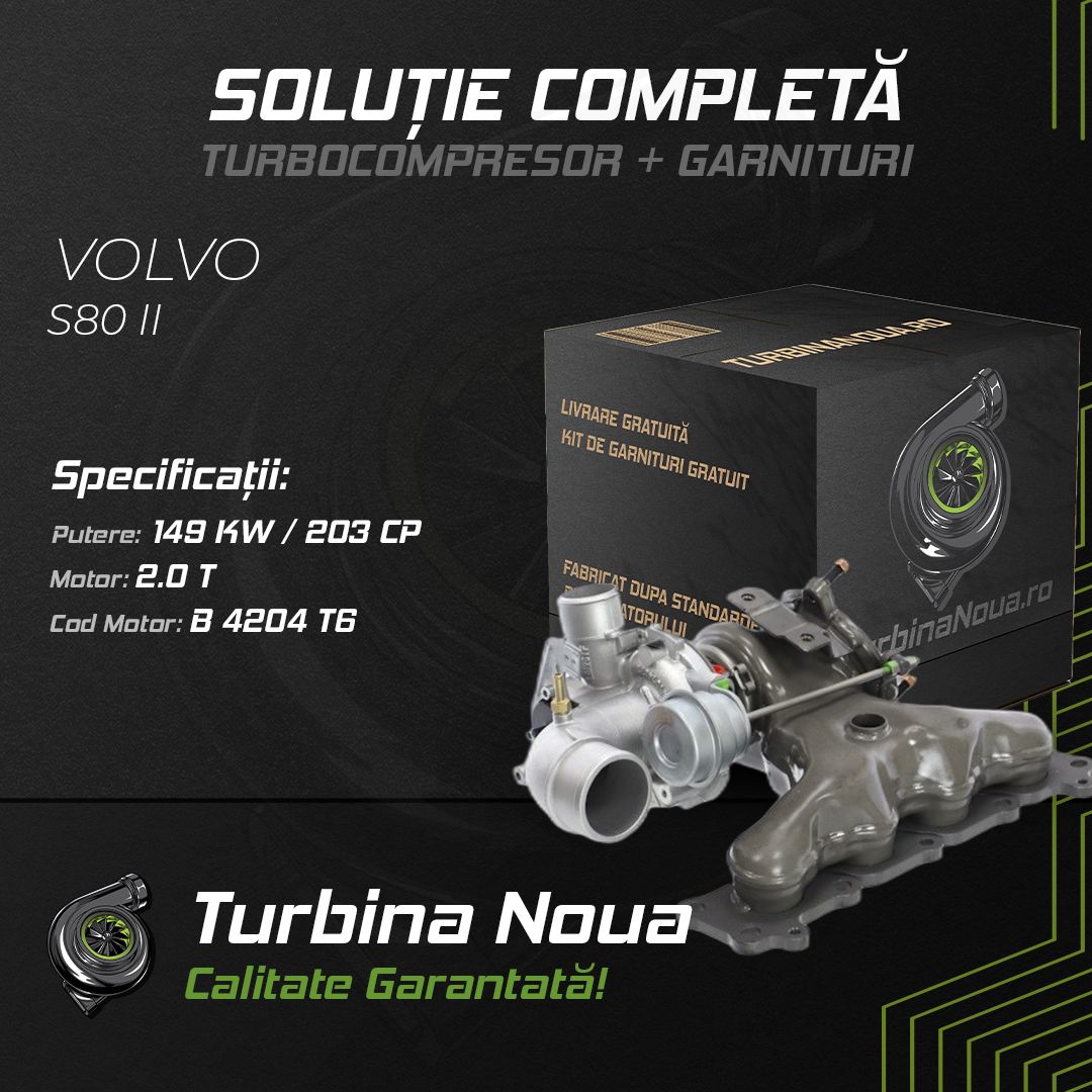 Turbina VOLVO S80 II 2.0 T 149 KW / 203 CP Noua - Image 2