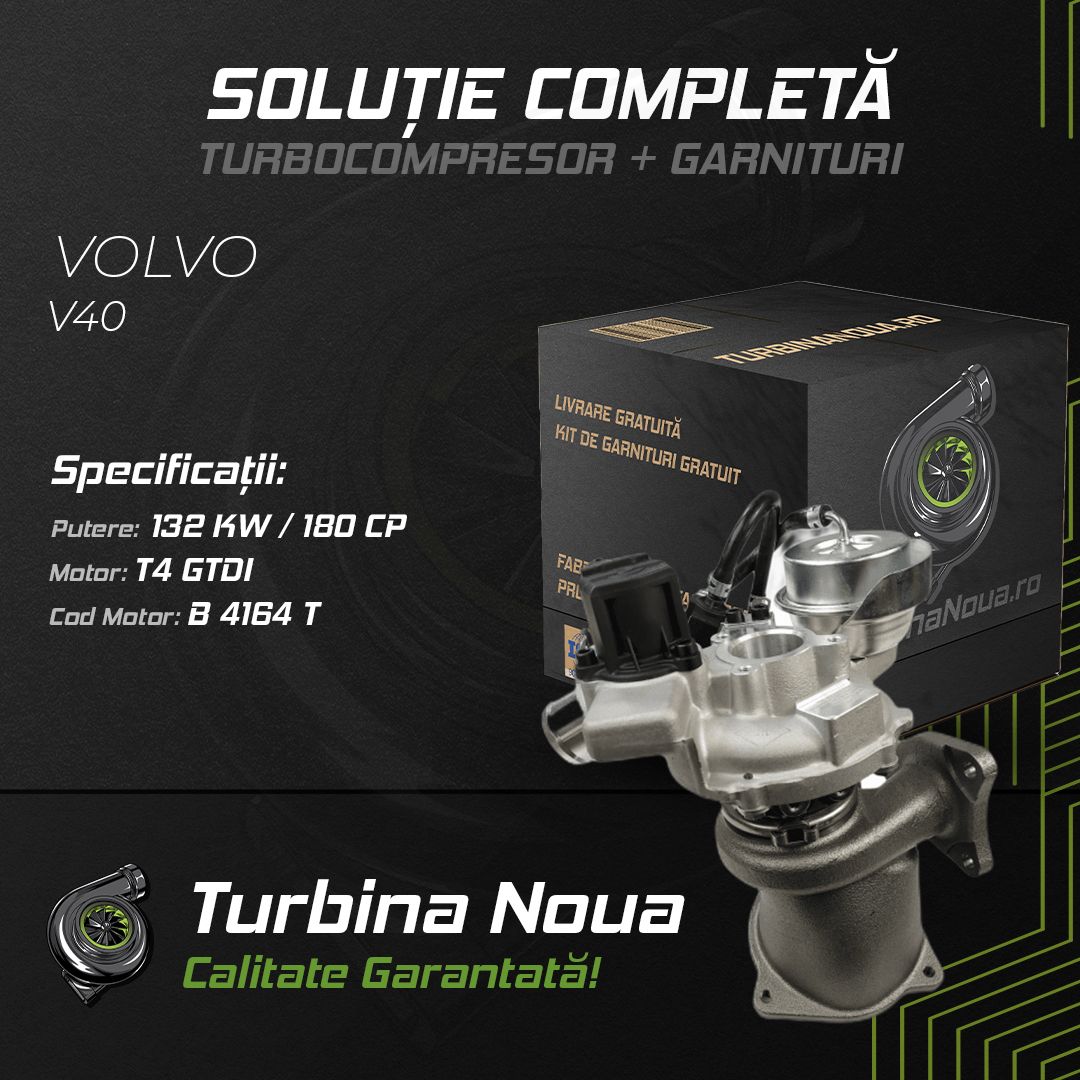 Turbina VOLVO V40 T4 GTDi 132 KW / 180 CP Noua - Image 2