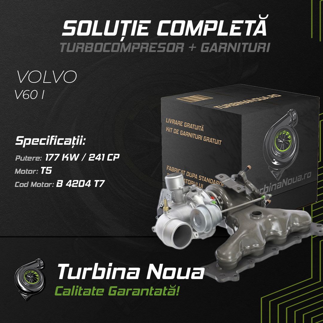 Turbina VOLVO V60 I T5 177 KW / 241 CP Noua - Image 2