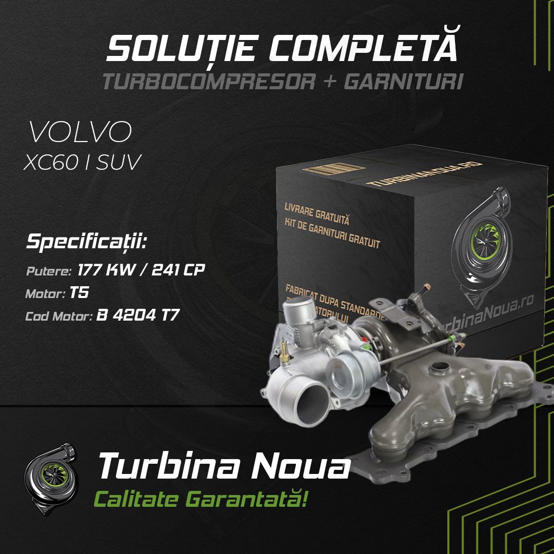 Turbina VOLVO XC60 I SUV T5 177 KW / 241 CP Noua - Image 2