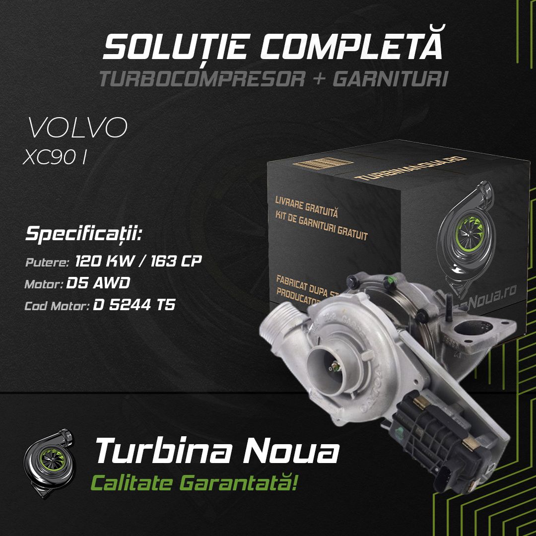 Turbina VOLVO XC90 I D5 AWD 120 KW / 163 CP Noua - Image 2