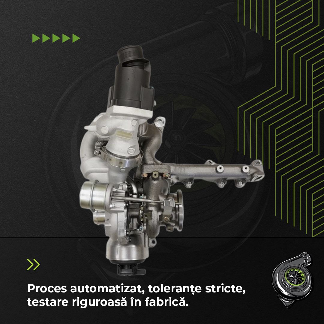 Turbina VW AMAROK 2.0 BiTDI 120 KW / 163 CP Noua - Image 4